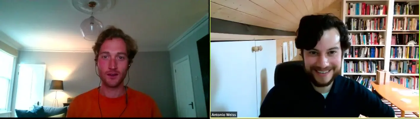 Dr Stefano Palazzo and Antonio Weiss in conversation